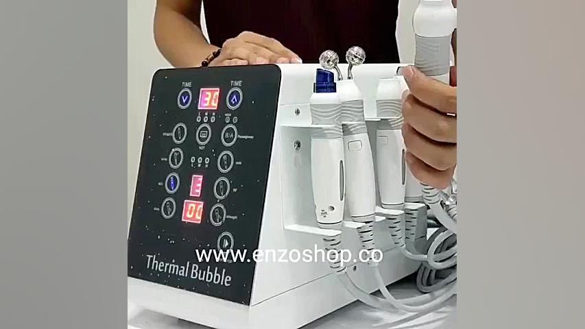 گلیپ معرفى دستگاه هیدروژن پلاسما حرارتی و اکسیژن 6 کاره PLASMA THERMAL BUBBLE زمان101ثانیه