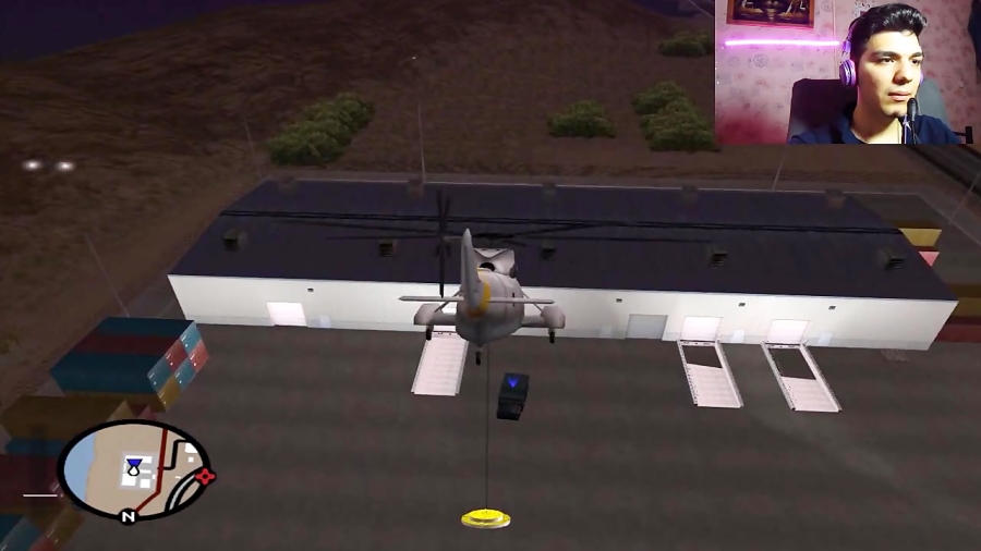 جی تی ای GTA sanandrs 5 درگیری مزمن با هلیکوپتر