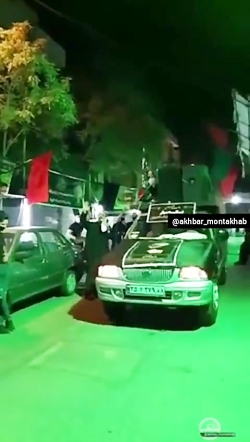 تکیه سیار حاج محمود کریمی در ش...