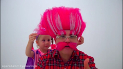 ناستیا و استیسی   مدل مو و لبا...