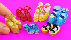 آموزش برای باربی  آموزش کفش بر...