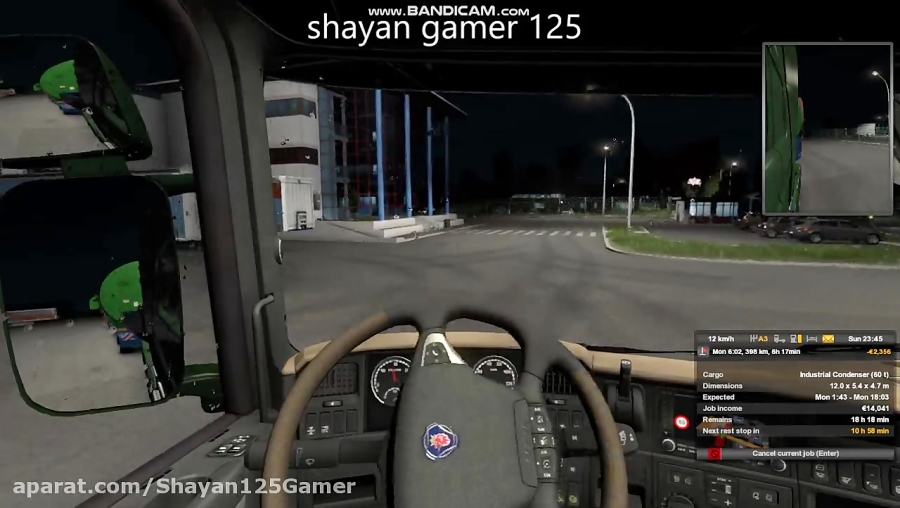 حمل بار ویژه در یورو تراک 2 (shayan gamer 125)