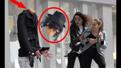 دوربین مخفی  ترسوندن مردم با م...