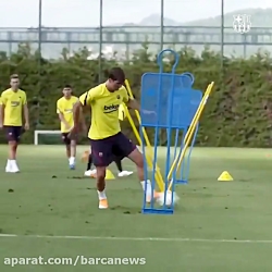 مهارت بازیکنان جدید بارسلونا د...