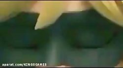 وقتی گربه سیاه می فهمه دختر کف...