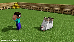 انیمیشن ماینکرافت مدرسه هیولا...