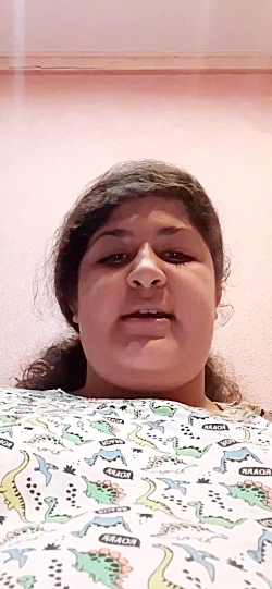 ویدیویی صحبت با شما دوستان گل