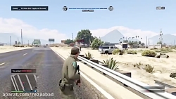 بازی جی تی ای  مردن پلیس