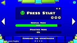 گیم پلی خودم از geometry dash...