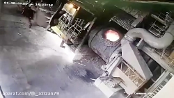 اتفاق ناگواری در کارخانه ذوب آ...