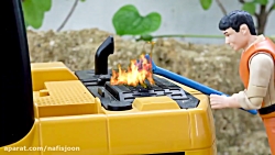 ماشین بازی کودکانه - آتش گرفتن...