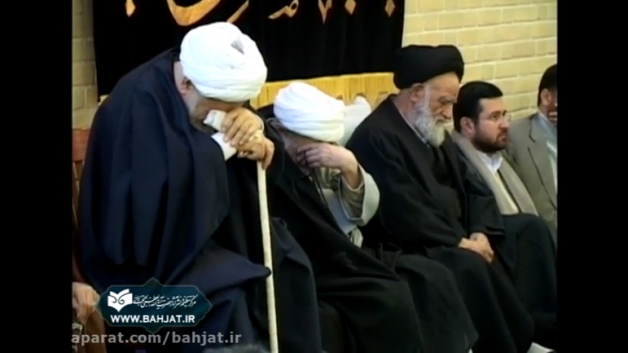 مراسم عزاداری روز 14 محرم 1430- در محضر حضرت آیت الله بهجت(ق) - 22-10-1387 بیورآکتور سه‌بعدی