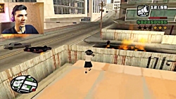 جی تی ای GTa sanandreas 5 این قسمت شخصیت انیمه ای شورش در شهر