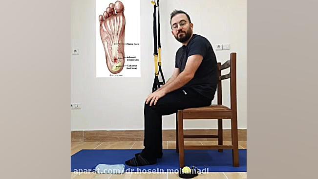 ورزش خارپاشنه دکتر حسین محمدی
