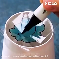 کاردستی کودکانه با کاغذ رنگی و...