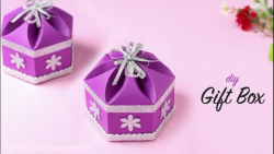 اموزش ساخت کاردستی  جعبه هدیه