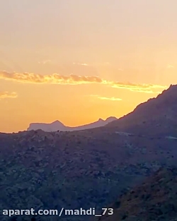 غروب زیبای استان هرمزگان