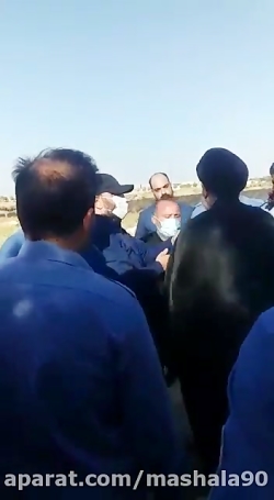 درگیری مأموران با امام جماعت ر...