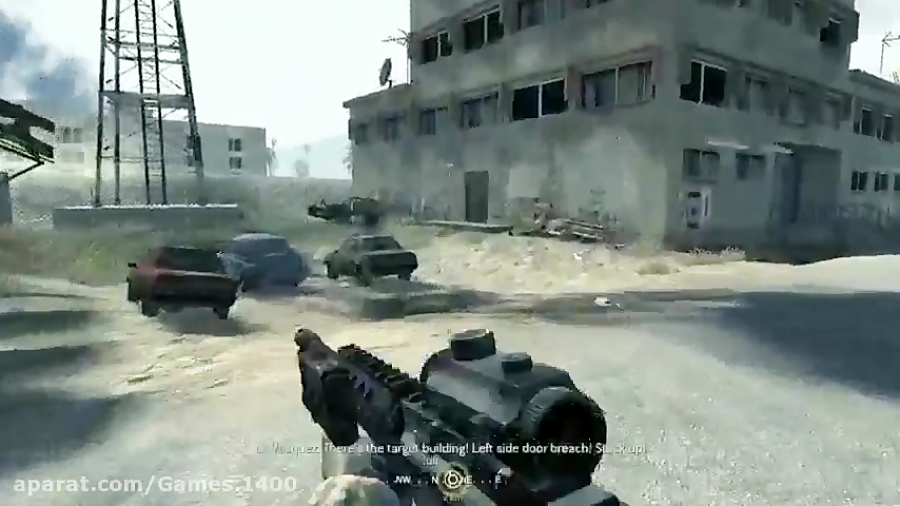 گیم پلی سوم از بازی call of duty 4 modern warfare