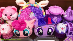 میکس کردن اسلایم های رنگی | با...