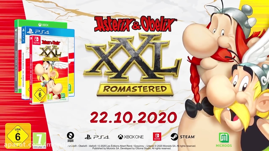 Asterix Obelix XXL Romastered gamescom Trailer