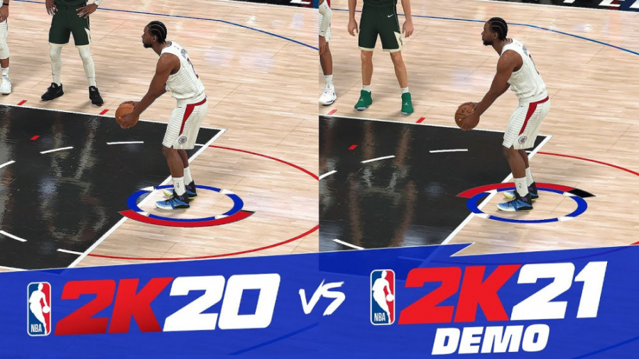مقایسه سطح گرافیکی بازی های NBA 2K20 و NBA 2K21
