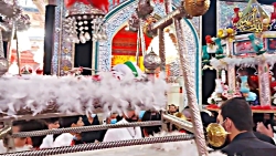 ساعاتی قبل کربلا  حرم امام حسی...