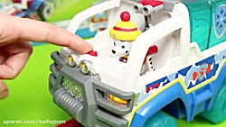 ماشین اسباب بازی های سگهای نگه...