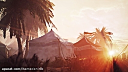 صحنه وداع امام حسين با اهل حرم...