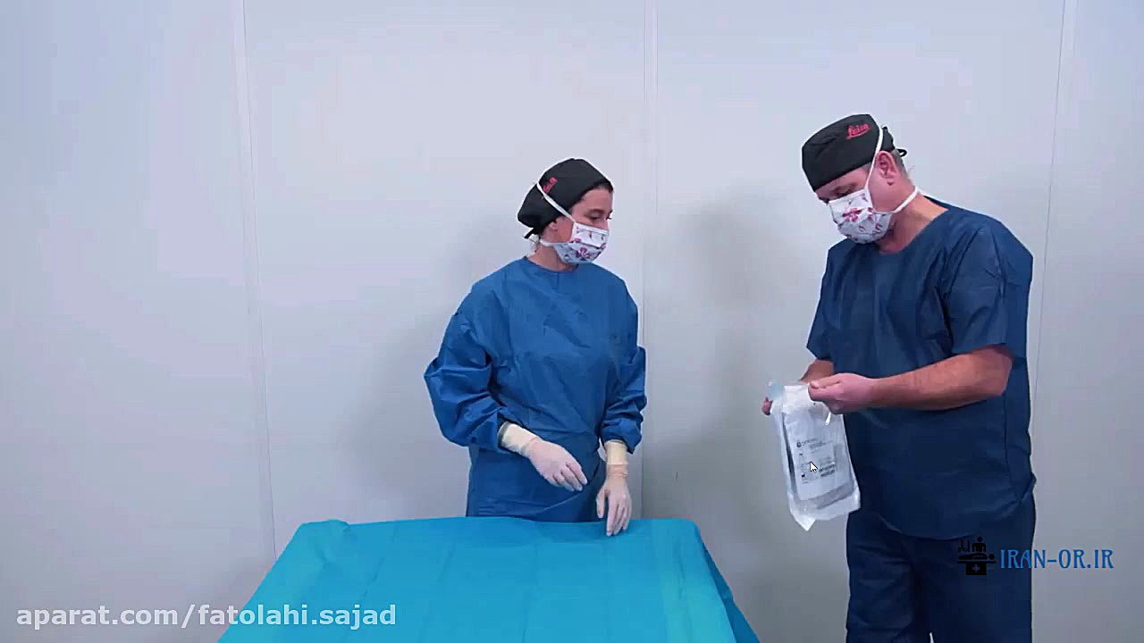 درپ کرن استریل میکروسکوپ جراحی برای عمل جراحی مغز با دوبله فارسی مینی سریال