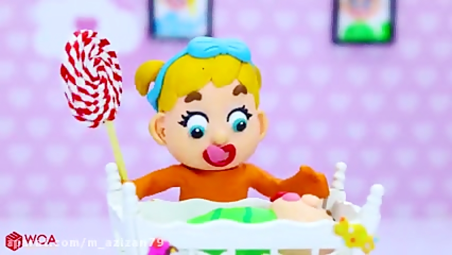 کارتون خمیر بازی شاد نگه داری...