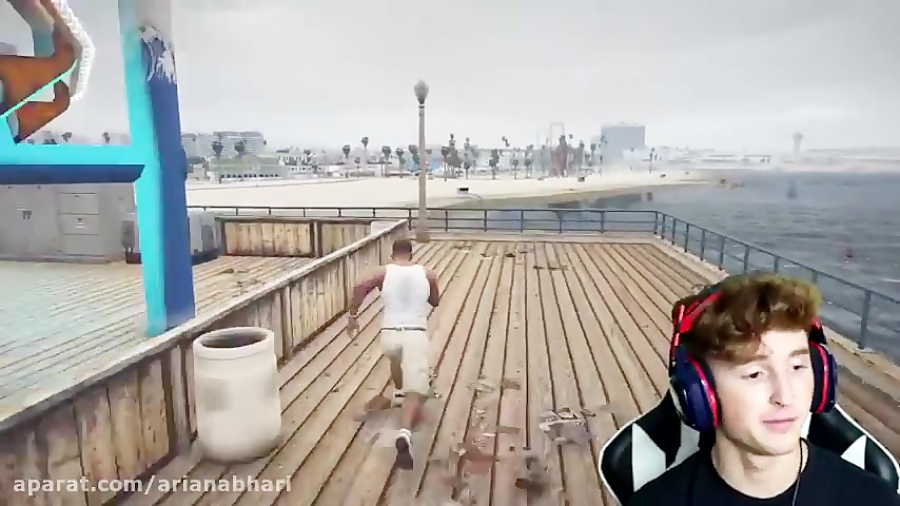 بازی GTA5 با گرافیک GTA6