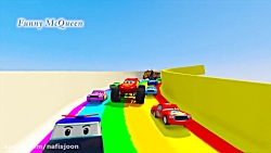 کارتون ماشین های مک کویین روی...