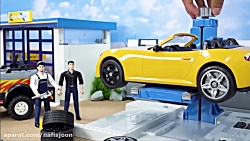 ماشین بازی کودکانه  پمپ بنزین...