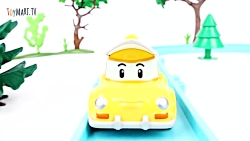 بازی کودکانه ماشین پلیس های رو...