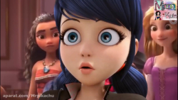 پرنسس های دیزنی در برابر مرینت...