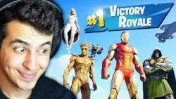 FORTNITE SEASON 4  مارول اونجر...