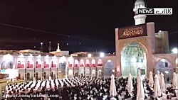 مراسم شام غریبان حسینی در حرم...