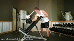 اموزش بدن سازی (جلو بازو یک دس...