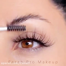 کلیپ آرایشی ... آموزش عالی کشی...