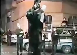 مداحی حاج محمود کریمی در محله ارمنی های تهران