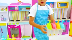 ولاد و نیکی  درست کردن بستنی م...
