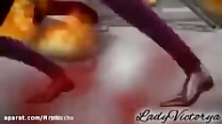 دختر کفشدوزکی و پسر گربه ای فص...