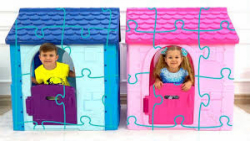 دیانا و روما پازل ها را به اسب...