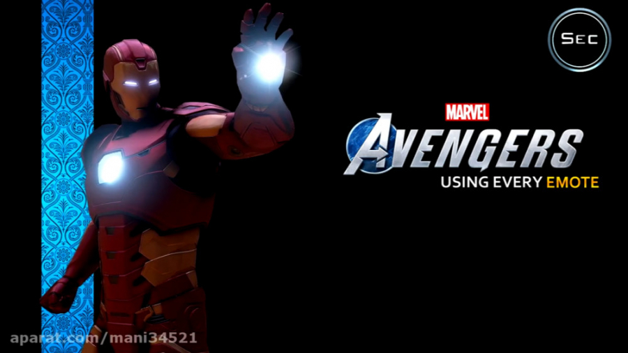 تمام Emotes  Animations های بازی Marvel Avengers