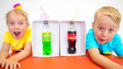 گبی و الکس  مسابقه نوشیدنی بین...