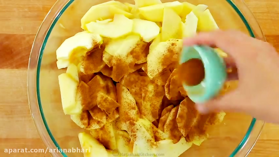 دستور پخت پای سیب ساده و خوشمزه
