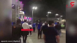 فیلم لحظه کتک کاری بازیکنان اس...