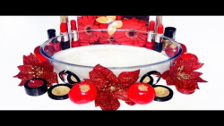 اسلایم میکاپ - تم قرمز و طلایی