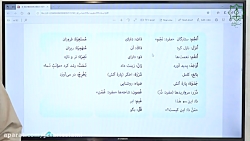 ویدیو آموزشی درس اول عربی دهم
